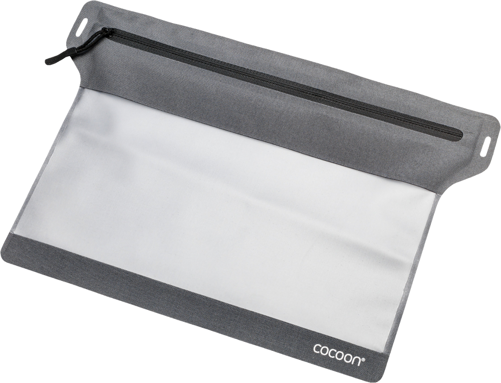 Cocoon Zippered Flat Document Bags Size M grey/black