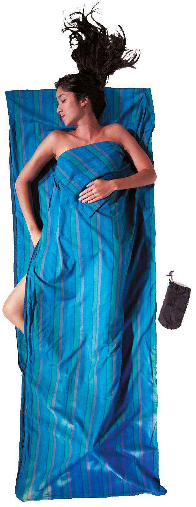 Cocoon Cotton TravelSheet Coupler nile