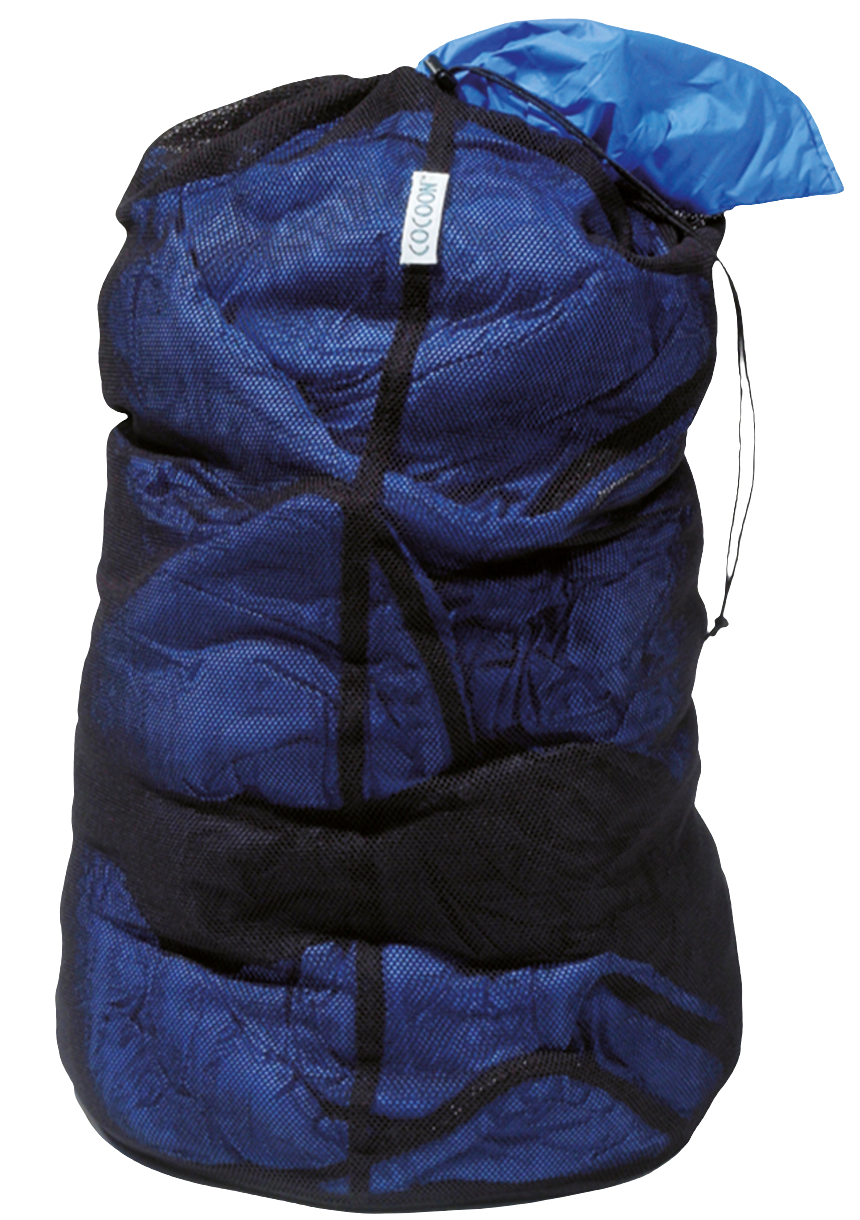 Cocoon Mesh Sleeping Bag Storage Bag black