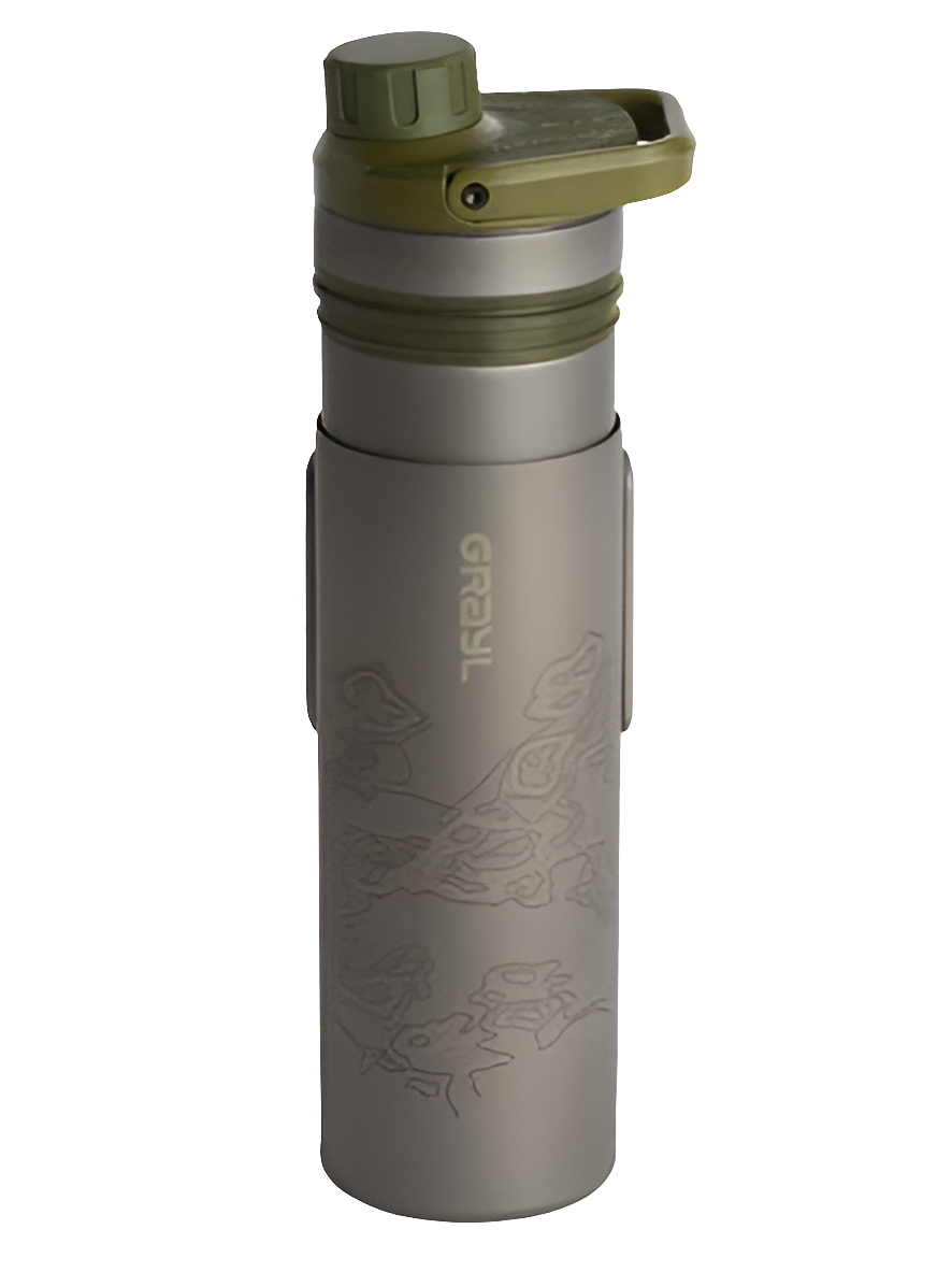 Grayl Ultrapress Titanium - Olive Drab