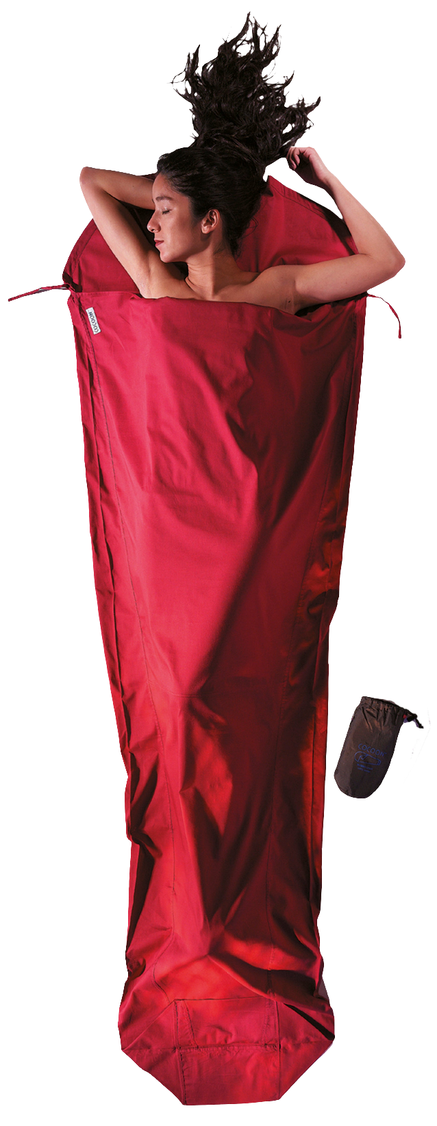 Cocoon Cotton MummyLiner monk's red