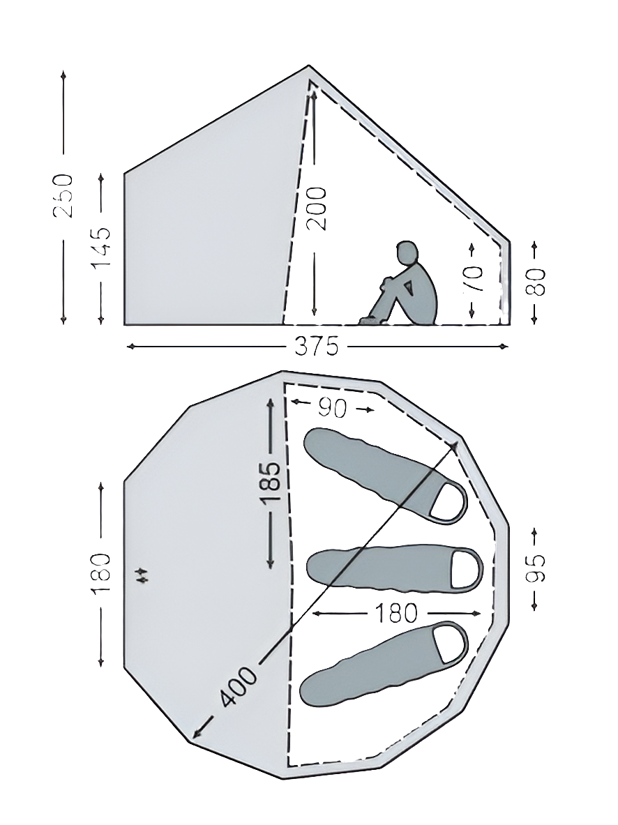 Nordisk Asgard 12.6 Innenzelt