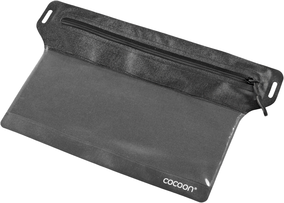 Cocoon Zippered Flat Document Bags Size S grey/black