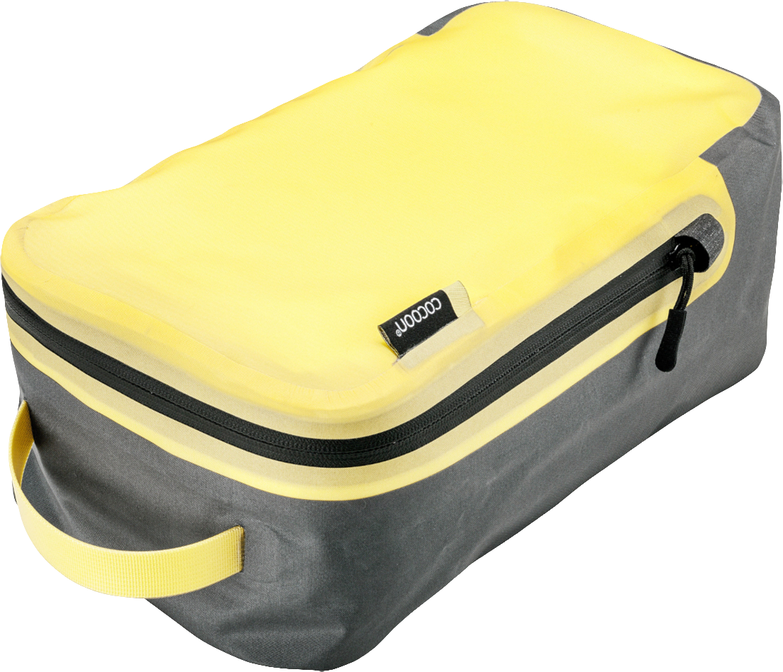 Cocoon Shoe Bag grey/yellow