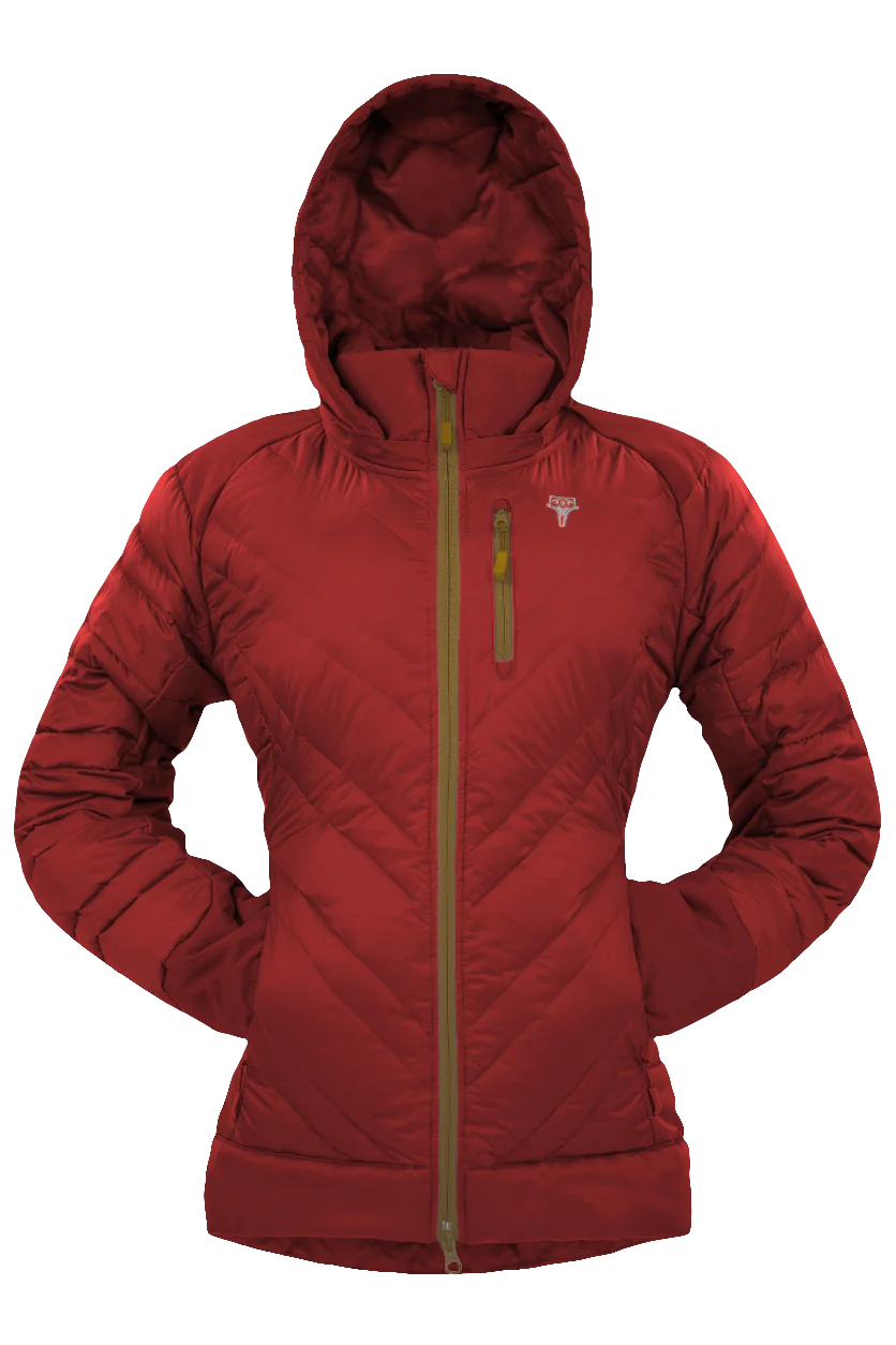 Grüezibag Lightful DownWool Jacket W Cherry - Mustard