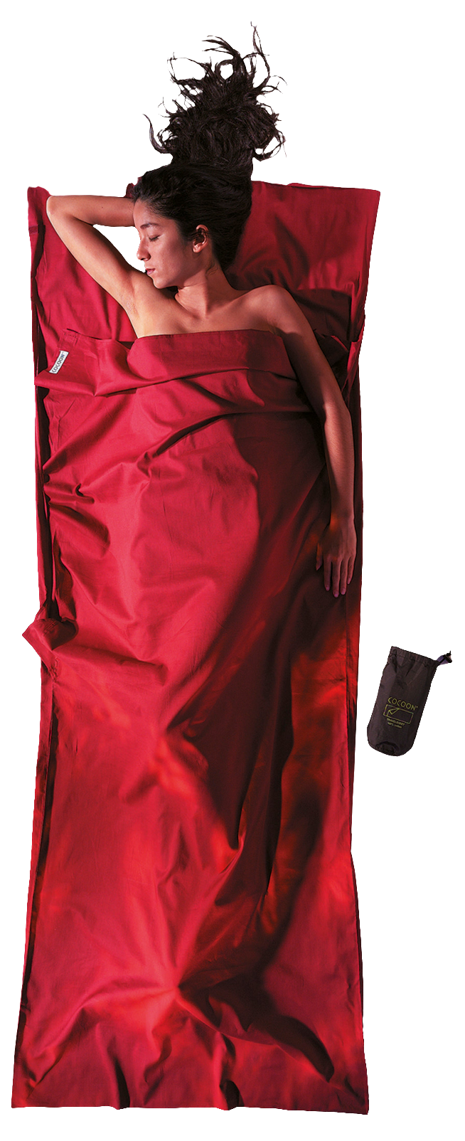 Cocoon Cotton TravelSheet monks red