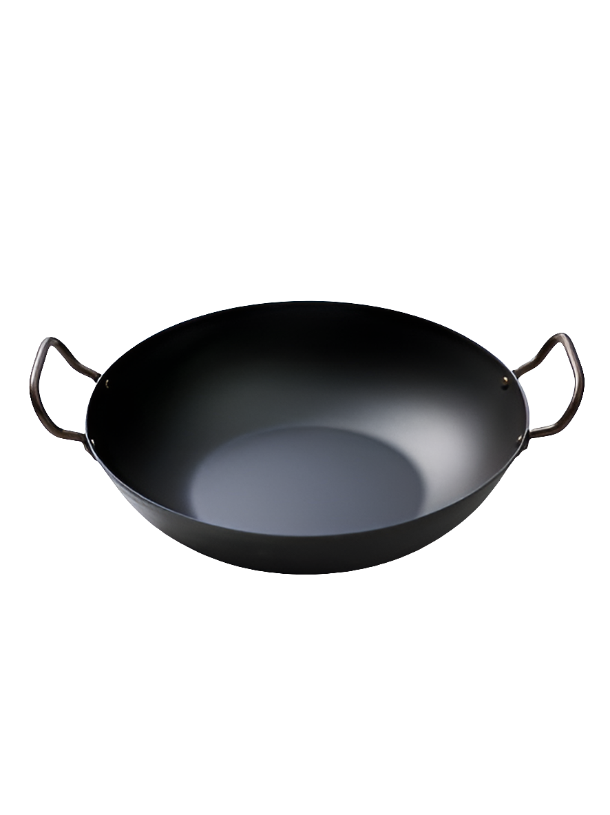 Skottsberg Carbonstahl Wok 34cm