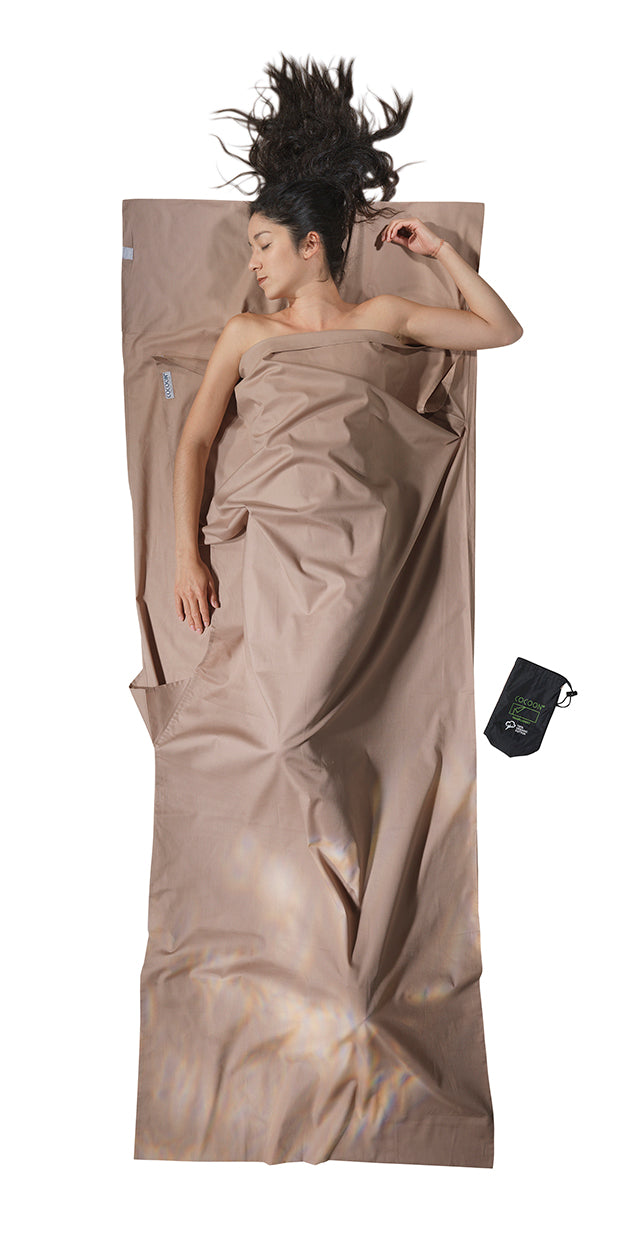 Cocoon Organic Cotton TravelSheet earth