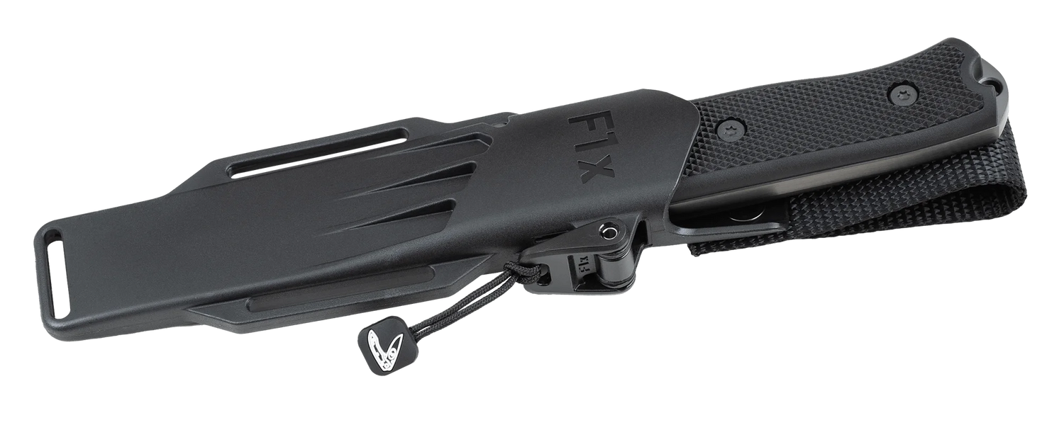 Fällkniven F1X Black – Robustes Outdoor- und Survivalmesser