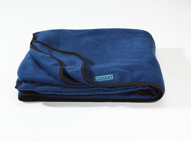 Cocoon Fleece Blanket deep blue