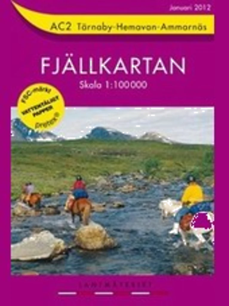 Fjällkarten AC2 Tärnaby