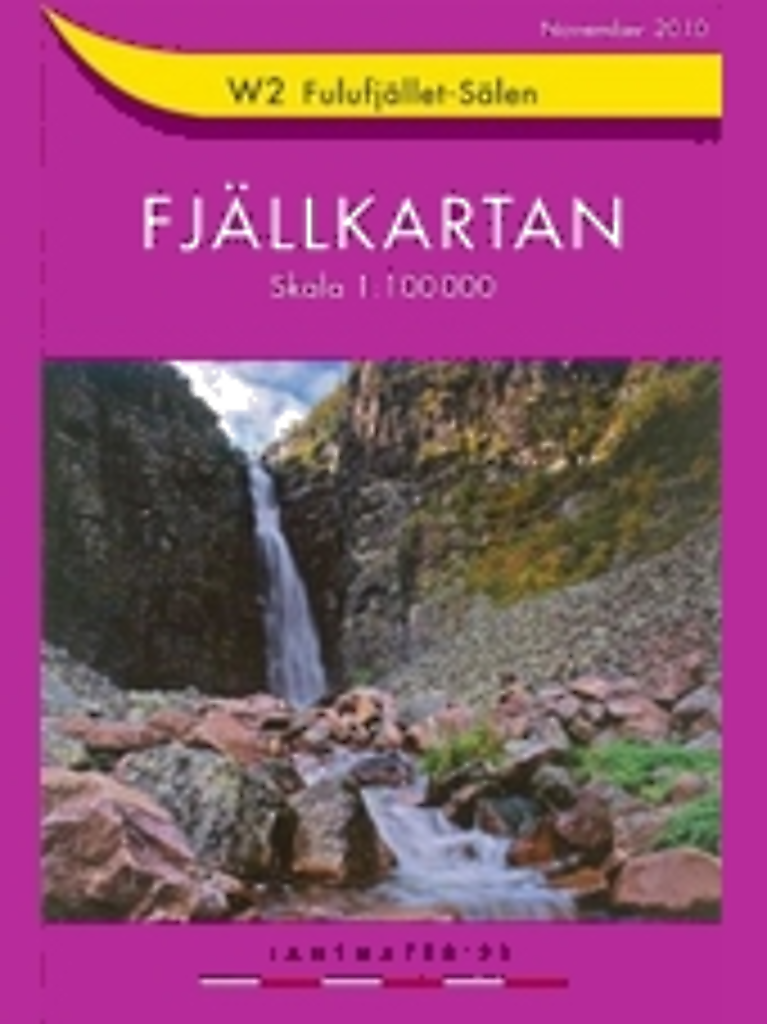 Fjällkarten W 2 Fulufjället-Sälen