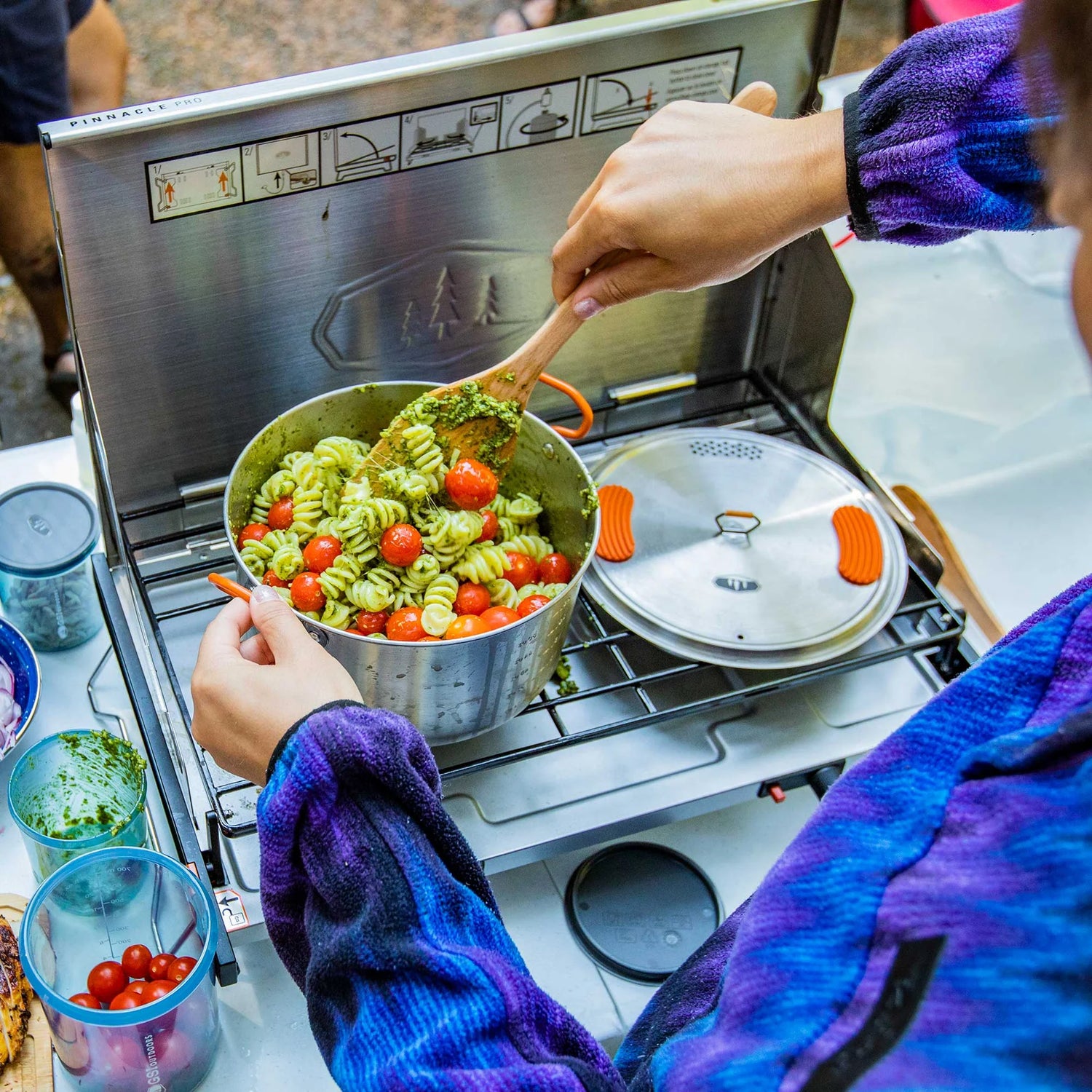 GSI Glacier Stainless Base Camper Large