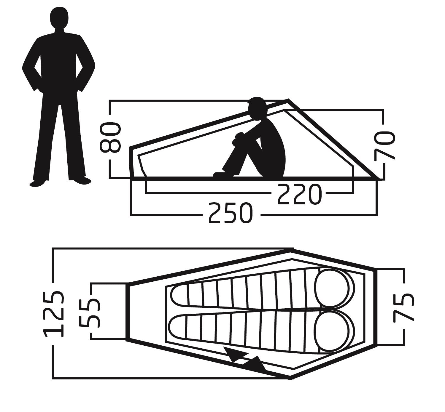 Nordisk Lofoten 2 ULW Burnt Red