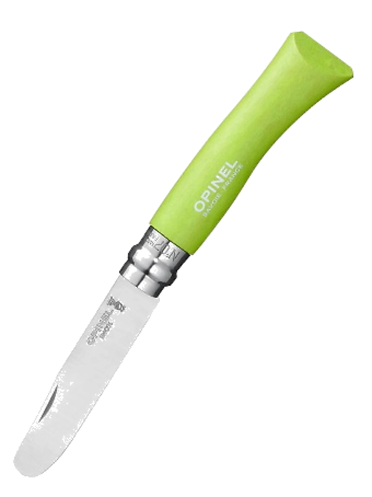 Opinel No 07 Kindermesser Apple Green