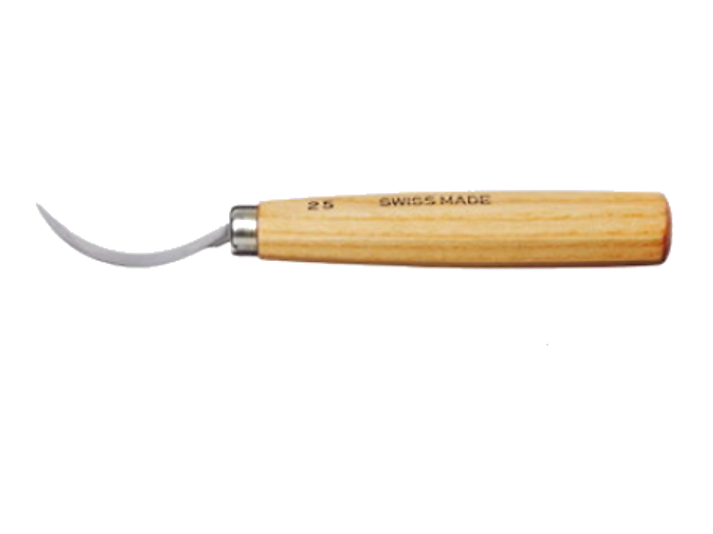 Pfeil Löffelmesser Halbrund Klein