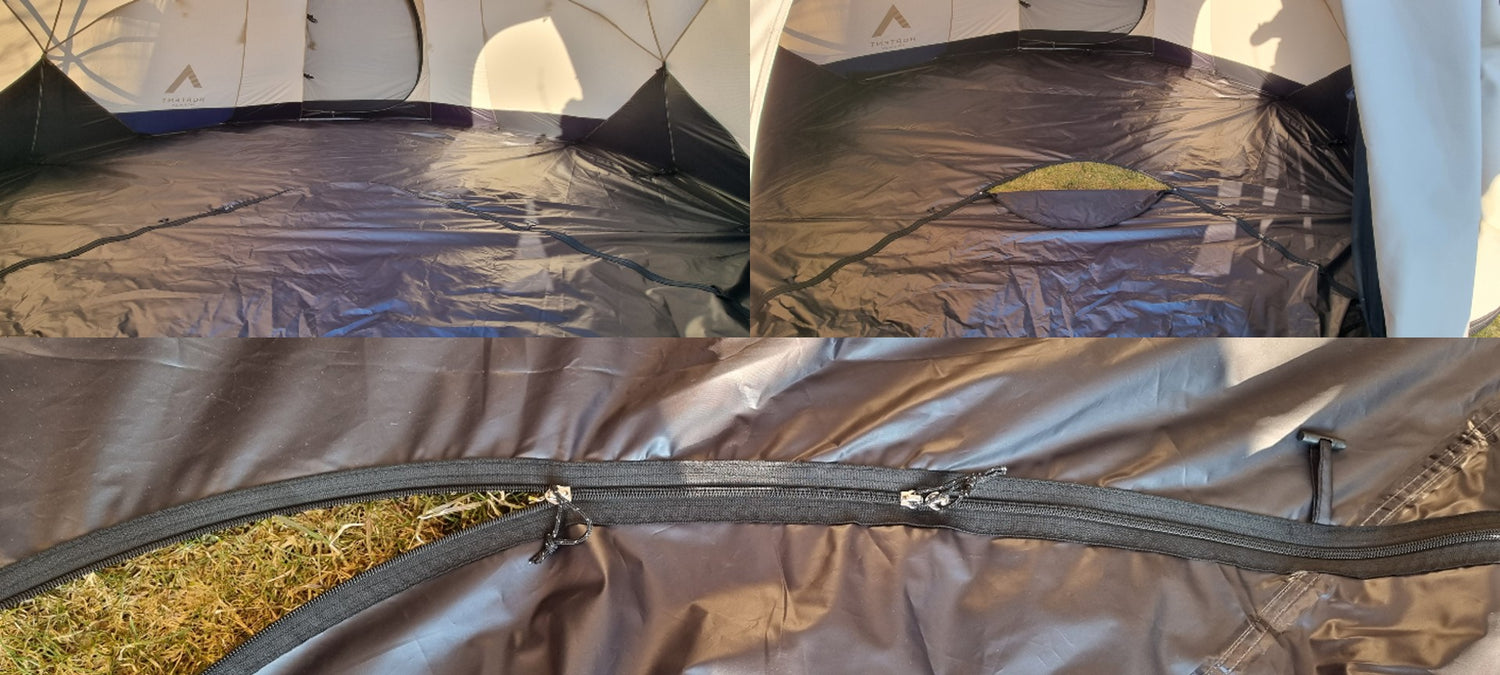 NORTENT Gamme 6 PC Polycotton-Zelt