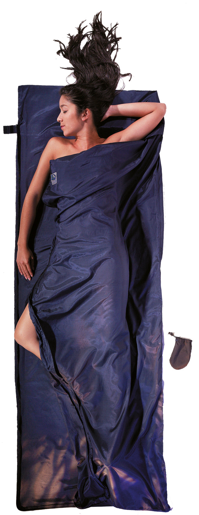 Cocoon Silk Egypt. Cotton TravelSheet Coupler tuareg