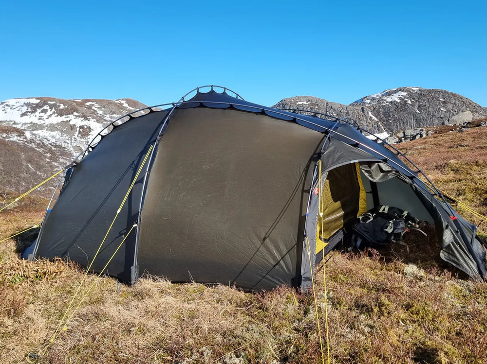 Nortent Vern 3 mit Zeltofendurchführung