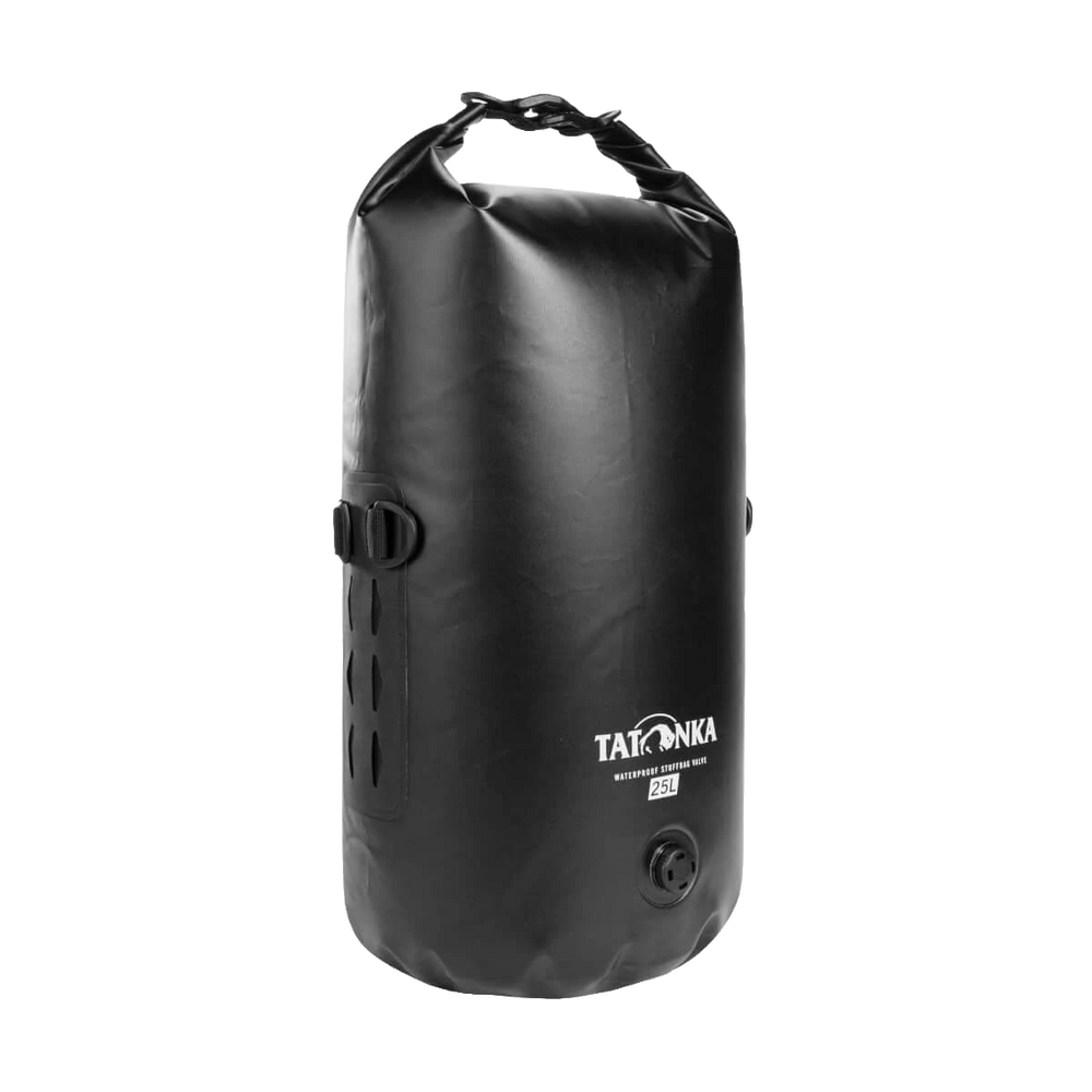 Tatonka WP Stuffbag Valve 25l – Wasserdichter Kompressions-Packsack | 25L Black