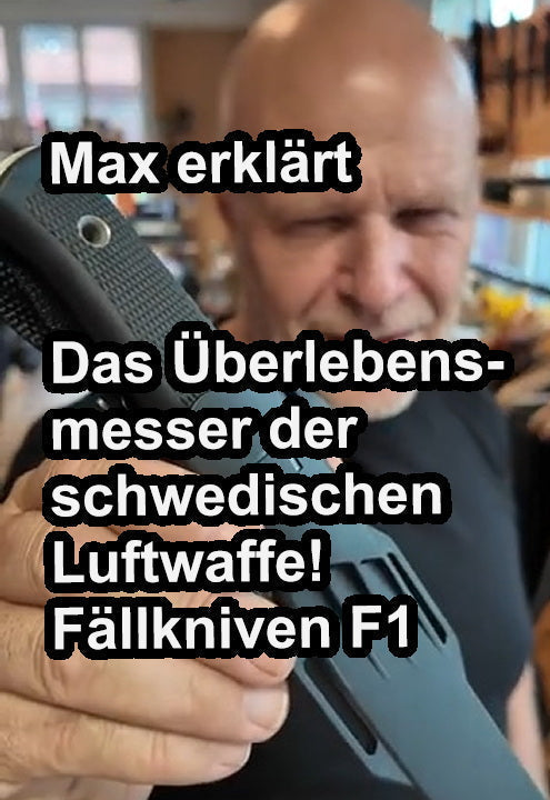 Das Überlebensmesser der schwedischen Luftwaffe! 🇸🇪 Fällkniven F1