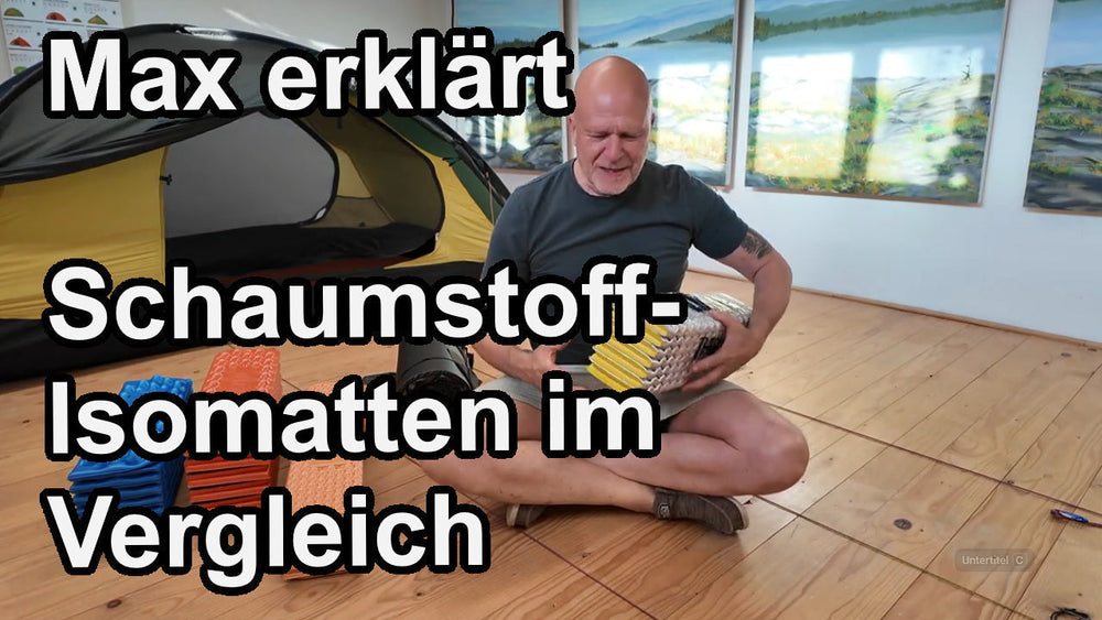 Schaumstoff-Isomatten im Vergleich: Thermarest Z-Lite vs. Exped Flexmat vs. Savotta