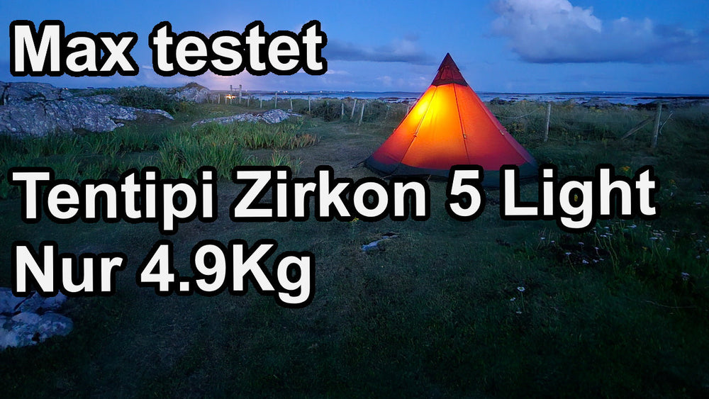 Tentipi Zirkon 5 Light – ein Tipi für unterwegs?