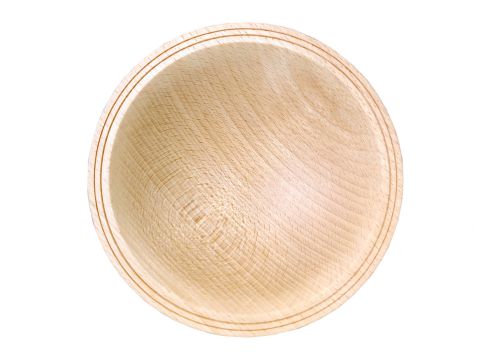 Klötzli Holzschale für Kräutermesser