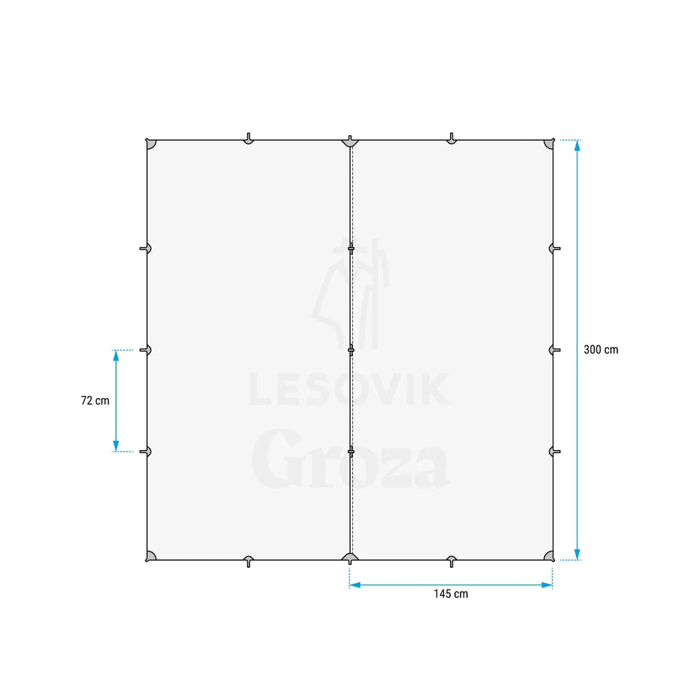 Lesovik GROZA FARBA F1 Frondlair Tarp
