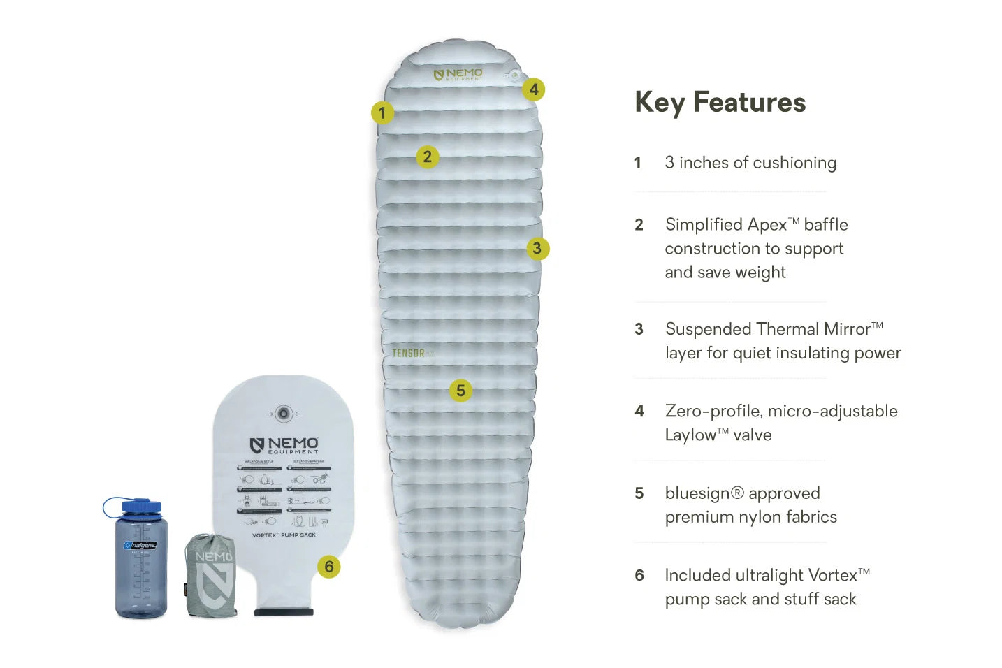 NEMO Equipment Tensor™ Elite – Regular Mummy