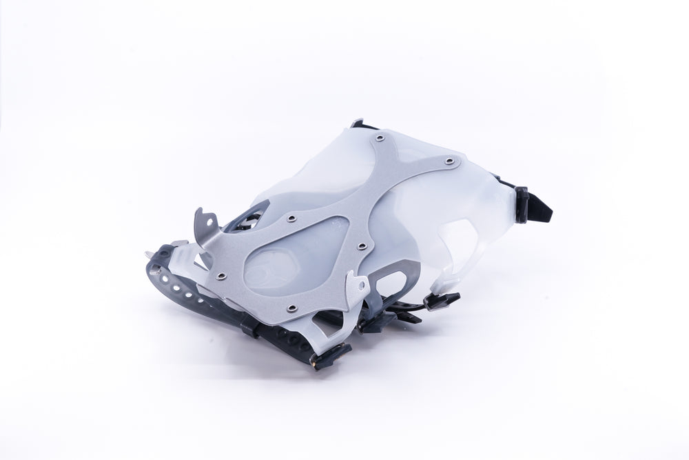 MSR Binding PosiLock AT Lightning Ascent 3 Strap Mens Right Gray Crampon (128mm)