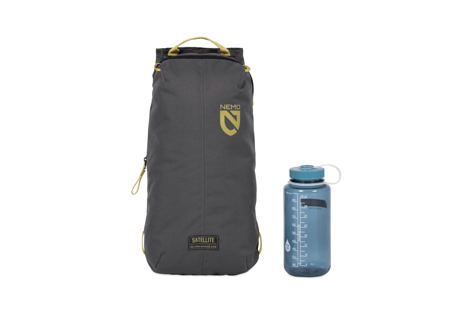 NEMO Equipment Satellite™ – Verstellbarer High-Back Campingstuhl Black