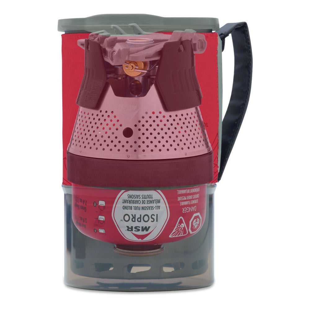 MSR WindBurner Personal Stove System Red