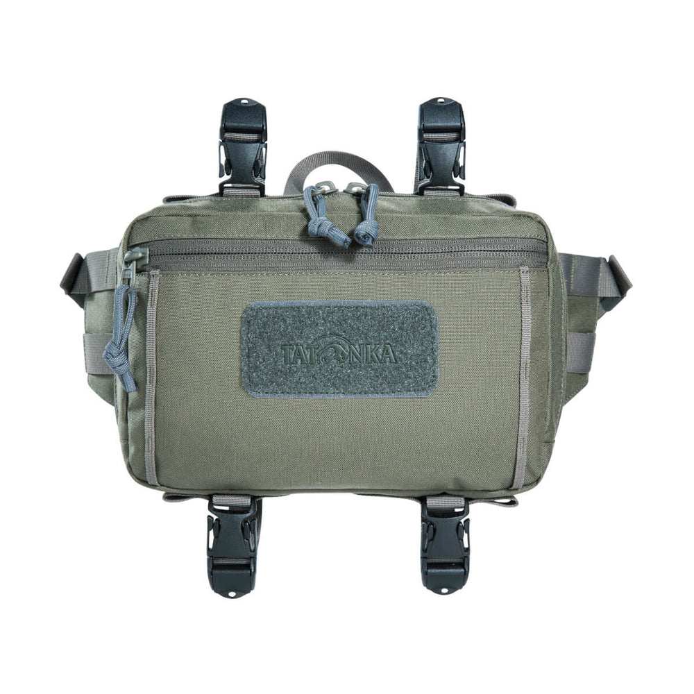 Tatonka Hip & Bar Pouch BC – Robuste Bauchtasche & Fahrrad-Lenkertasche Olive