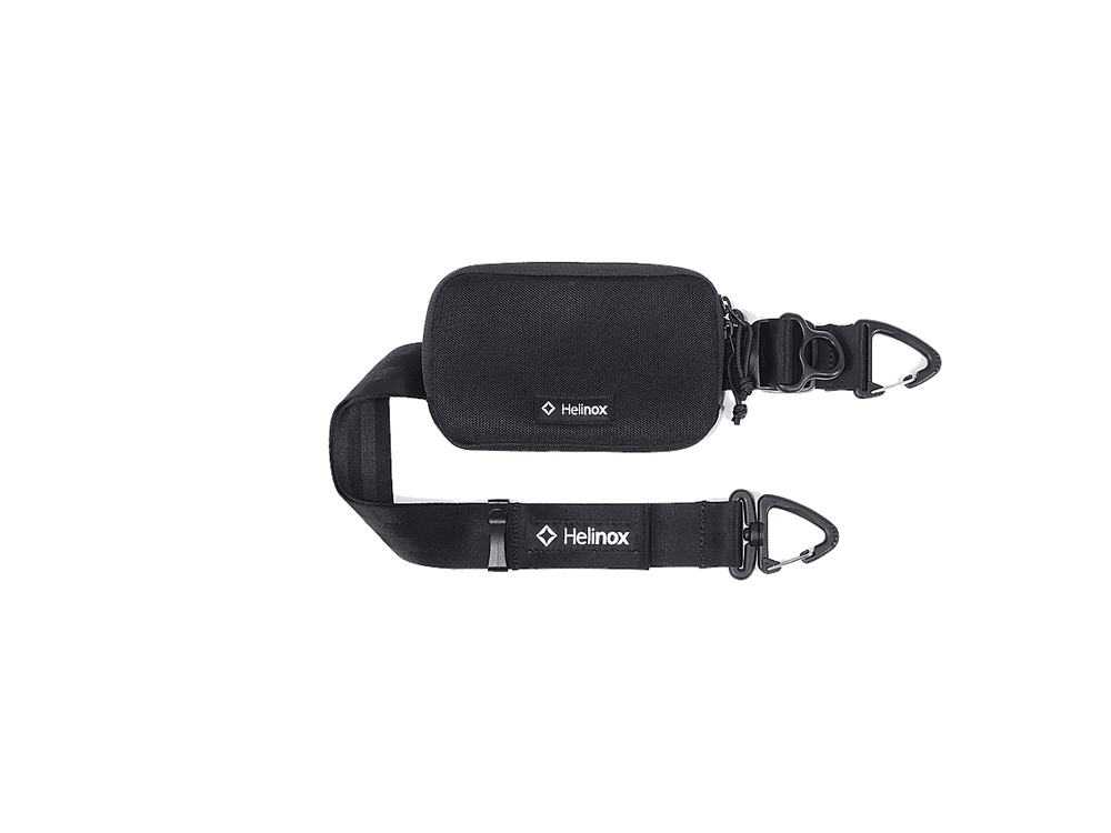 Helinox Shoulder Strap & Pouch Black