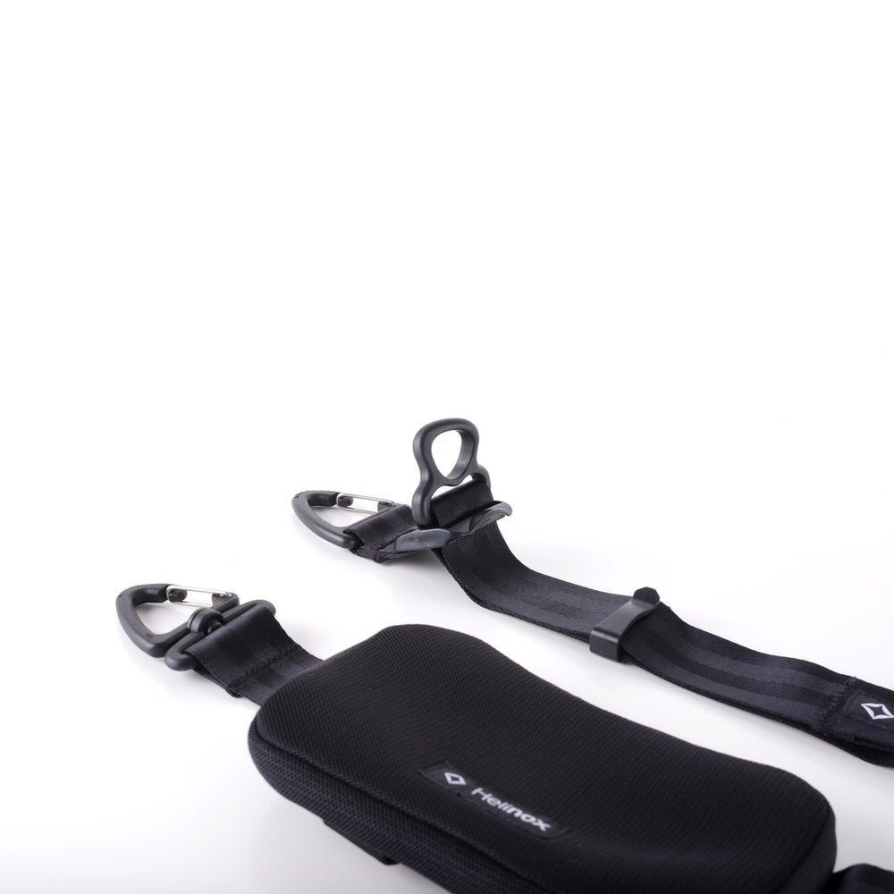 Helinox Shoulder Strap & Pouch Black