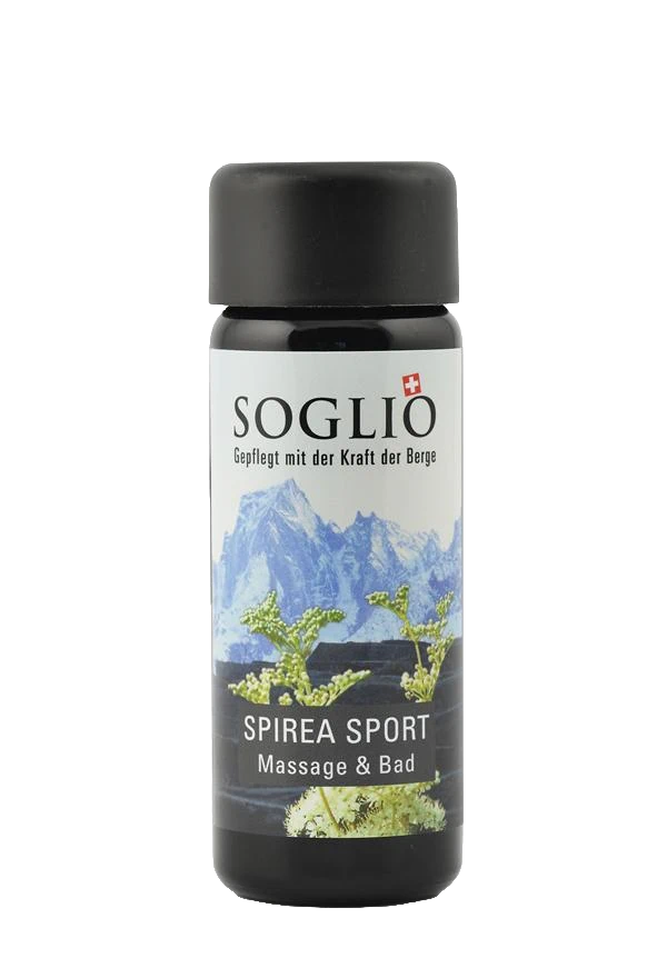 Soglio Spirea Sport Regenerierendes Sport-Massageöl (100 ml)
