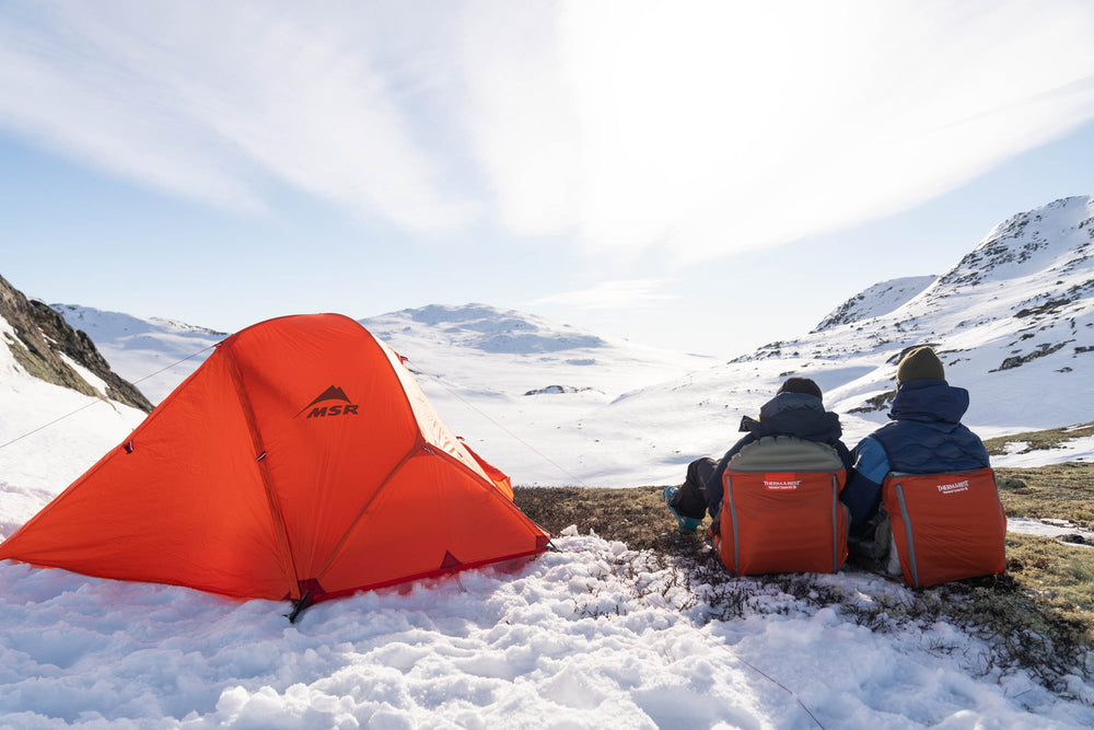 Thermarest Trekker Chair 25 Tomato