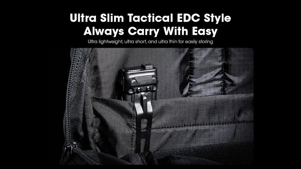 Nitecore EDC23 2.500 Lumen im Hosentaschenformat