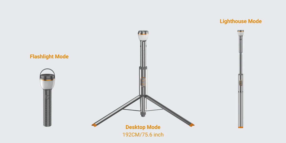 RoosCamp RoosLight Nano – 3-in-1 Teleskop-Campinglaterne