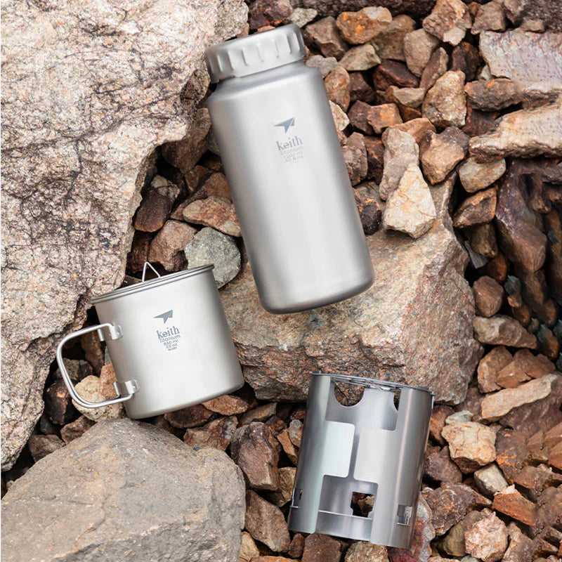Keith Titanium Nesting Camp Set