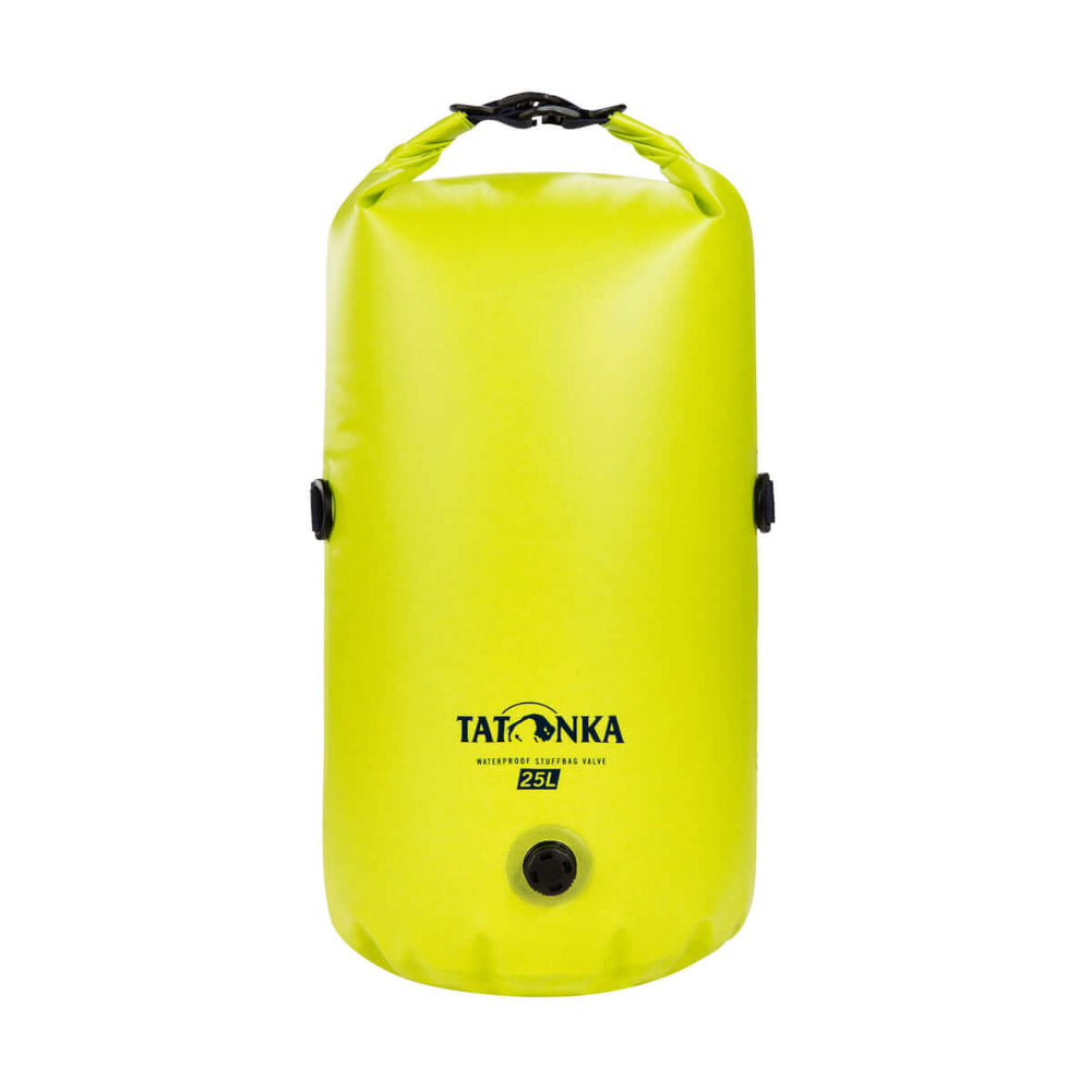 Tatonka WP Stuffbag Valve 25l – Wasserdichter Kompressions-Packsack | 25L Lime