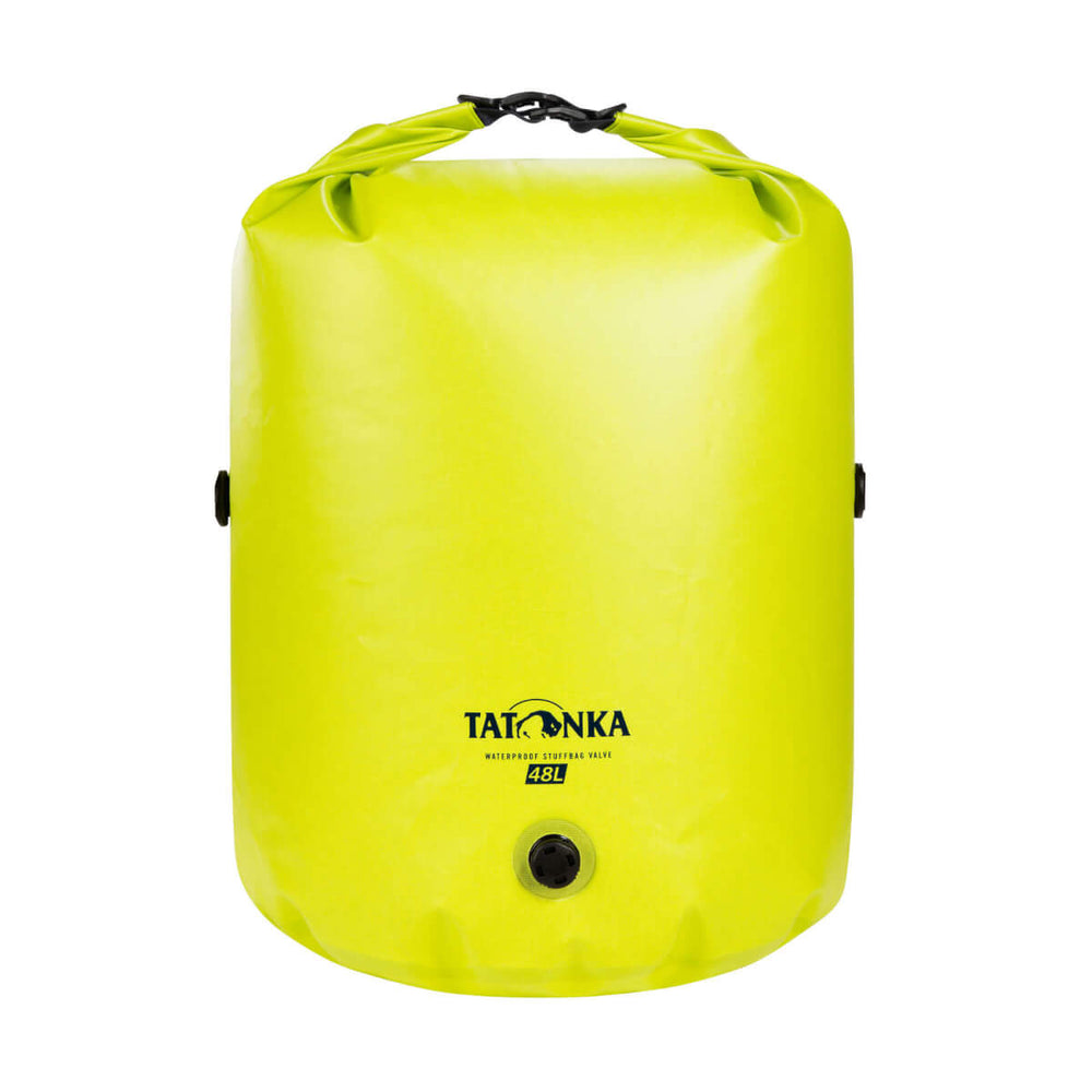 Tatonka WP Stuffbag Valve 48l – Wasserdichter Kompressions-Packsack | 48L Lime