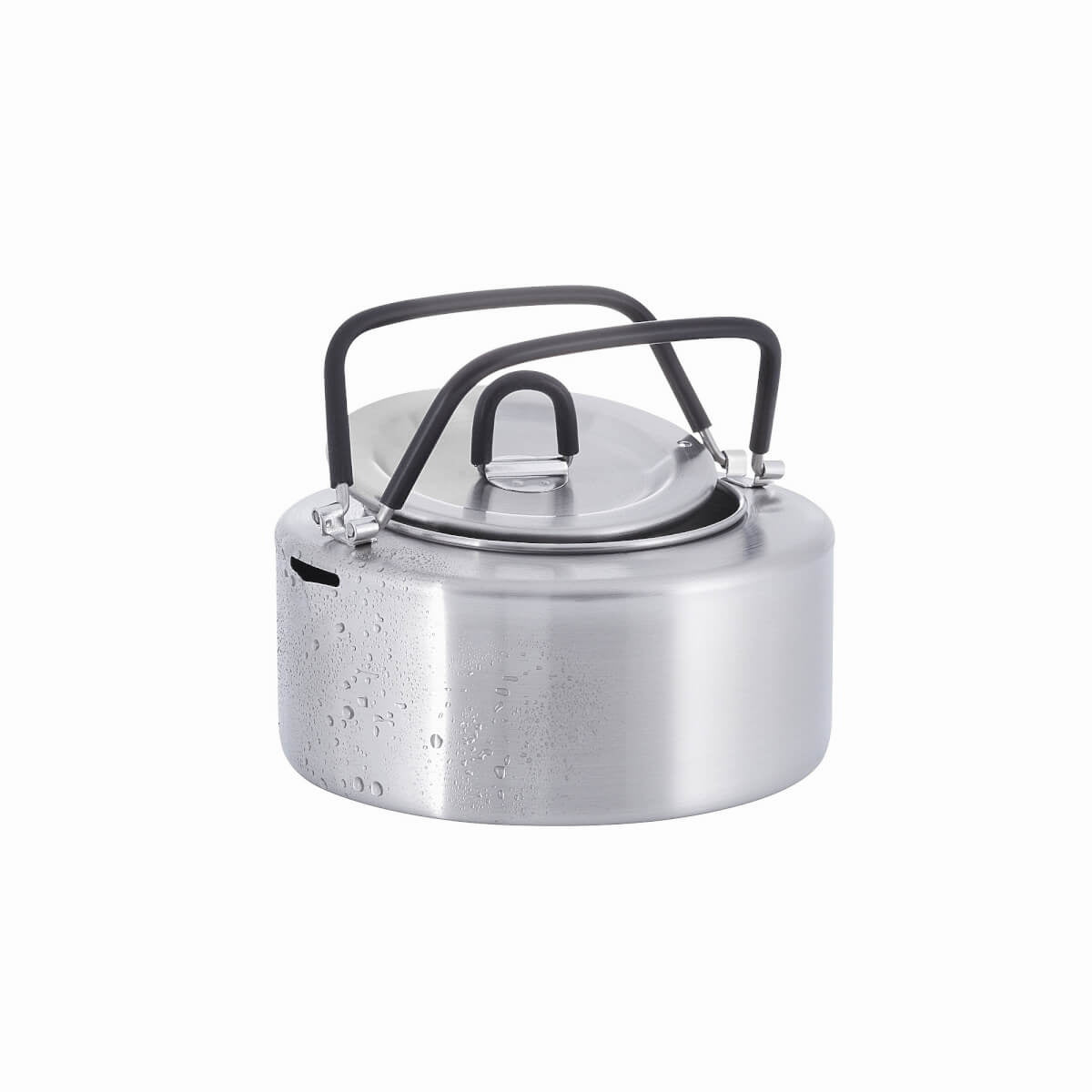 Tatonka H2O Pot 1,0 L kompakter Wasserkessel aus Edelstahl