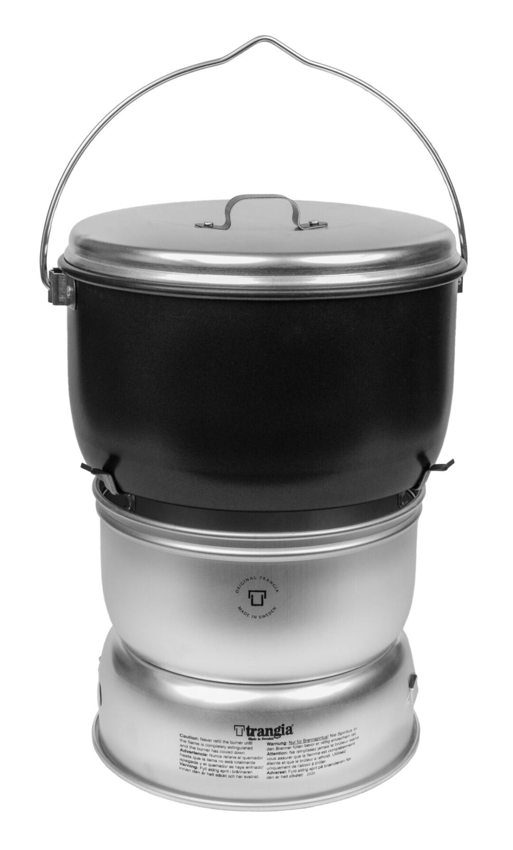 Trangia Billy 4.5 L – Großer Topf mit hohem Deckel für Trangia 25
