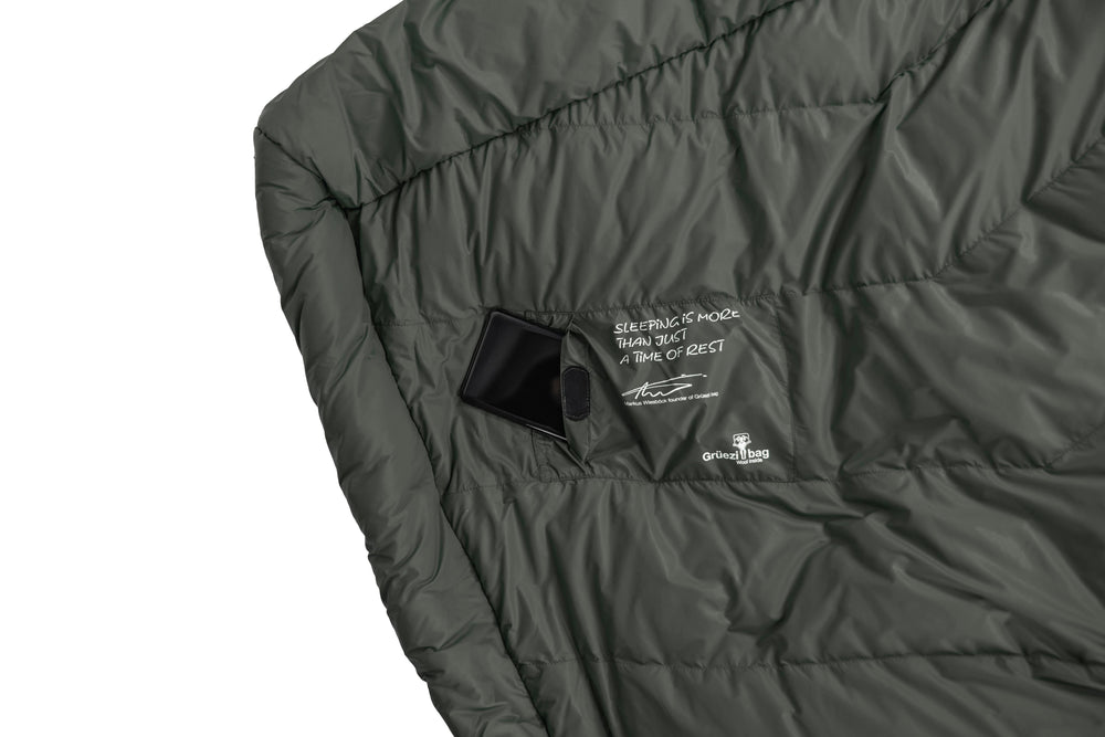 Grüezibag Biopod DownWool 2.0 Summer Comfort Links +2°C