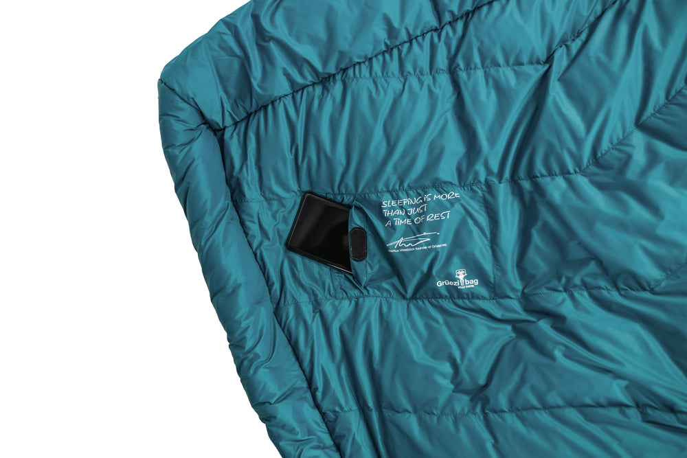 Grüezibag® DownWool Subzero Comfort 2.0 Extralong Rechts -1 °C