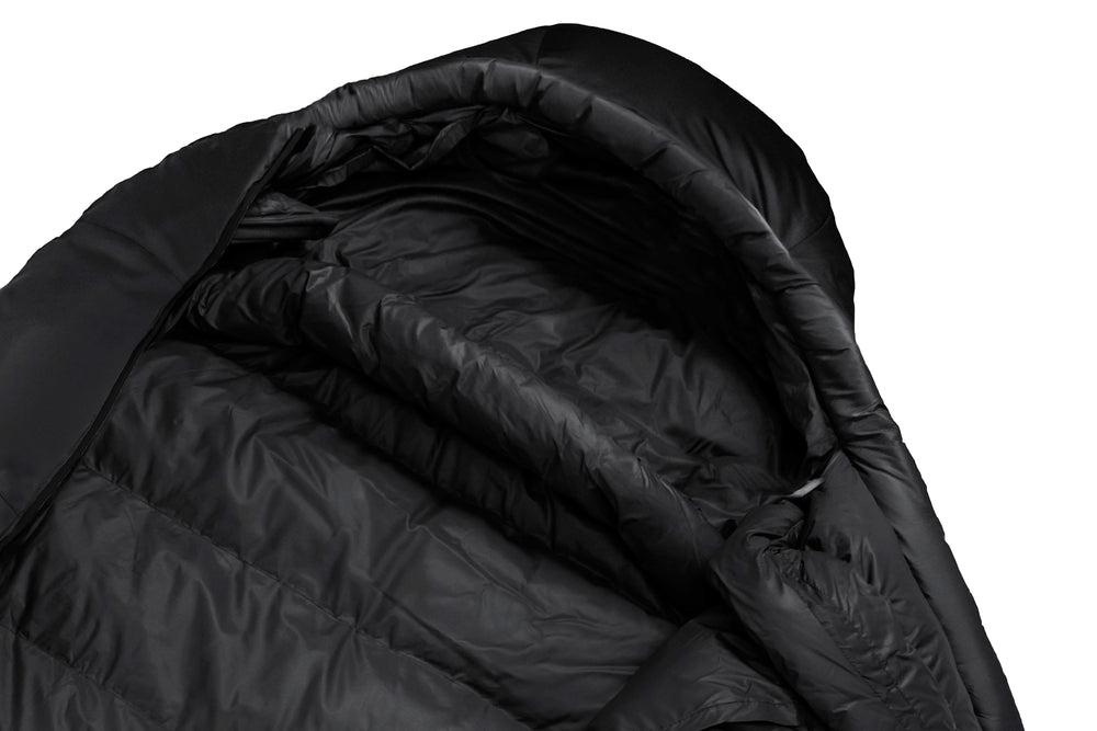 Grüezibag Biopod DownWool Subzero 185 Black Edition -4 °C