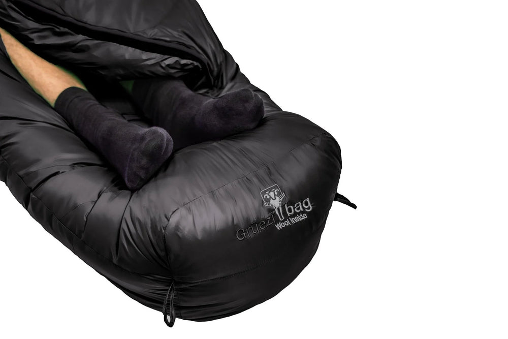 Grüezibag® DownWool Subzero 2.0 -8°C Long 3-Jahreszeiten-Schlafsack bis 185 cm