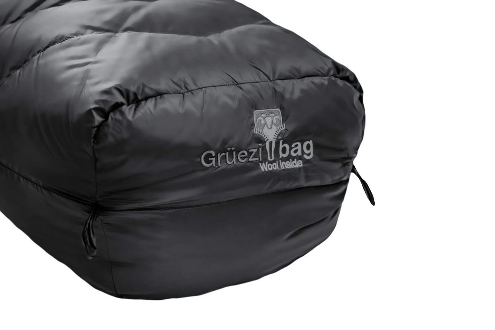 Grüezibag® DownWool Subzero 2.0 -8°C Long 3-Jahreszeiten-Schlafsack bis 185 cm